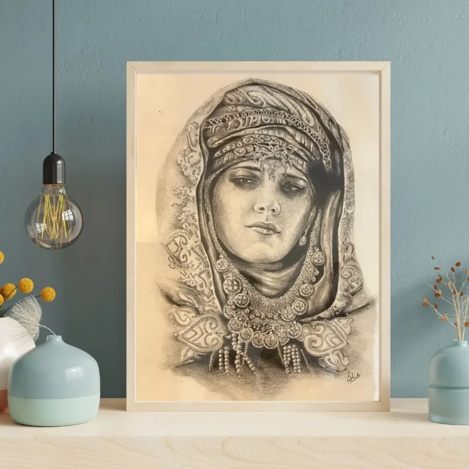 Girl with jewels